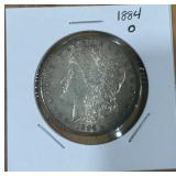 1884-O MORGAN SILVER DOLLAR