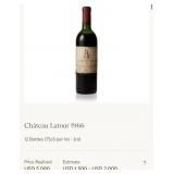 M - 1966 CHATEAU LATOUR GRAND VIN