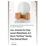 M - HEYWOOD-WAKEFIELD VANITY WITH MIRROR (R1)