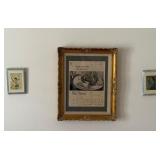 M - DISNEY CINDERELLA  ART FRAMED 18X16' (M19)