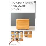 M - HEYWOOD-WAKEFIELD DRESSER WITH MIRROR