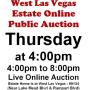 Thurs.@4pm - Sun City Summerlin Estate Online Auction -2/26