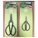 43 - TWO PAIR OF BONSAI SHEARS (S41)