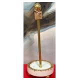 43 - ELEGANT GOLD MARBLE PAPER TOWEL HOLDER (C96)
