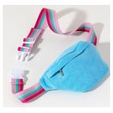 9 - SHIRALEAH BLUE WAIST PURSE (G87)