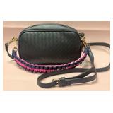 9 - SHIRALEAH ZIP-TOP SHOULDER BAG (E125)