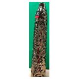 43 - 30'T PIERCED CERAMIC VASE (P21)