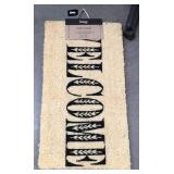 43 - TAG COIR DOOR MAT 17X30' (S123)