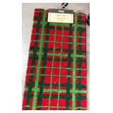 43 - TAG PLAID COIR DOOR MAT 17X30' (S133)