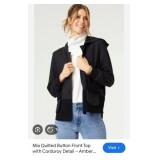 9 - COCO+CARMEN HOODED JACKET SIZE S/M (F21)