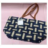 9 - SHIRALEAH WOVEN TOTE BAG (E97)