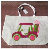 9 - MUDPIE GOLF CART TOTE BAG (W47)