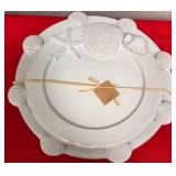 43 - COASTAL SHELL SERVING PLATTER