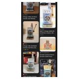 Z - TWO SLOT MACHINE DECANTERS (L80)