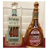 Z - TWO VINTAGE DELL WEBB'S DECANTERS (L79)