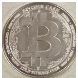 2023 1OZ .999 FINE SILVER CRYPTO BITCOIN (997 F)