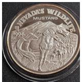 2OZ .999 FINE SILVER - NEVADA'S WILDLIFE (843 C)