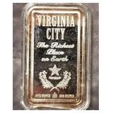 ONE OUNCE .999 SILVER - VIRGINIA CITY (725 C)