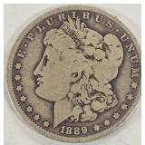 1889 'O' - MORGAN SILVER DOLLAR (999 A64)