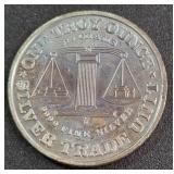 9999 FINE SILVER - ONE TROY OUNCE COIN (884A Y)