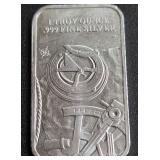 1 TROY OUNCE .999 FINE SILVER (864 B)