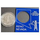 RENO AIR RACE 1oz SILVER COIN (713 B)