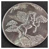 ONE TROY OUNCE .999 FINE SILVER (884 P)