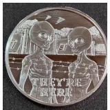 AREA 51 .999 FINE SILVER 1TROY OUNCE (884 AC)