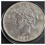 ONE TROY OZ .999 FINE SILVER (673 N)