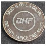 ONE TROY OUNCE FINE SILVER COIN (882 P)