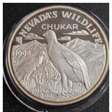 2oz .999 FINE SILVER - NEVADA'S WILDLIFE (843 J)