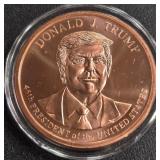 DONALD TRUMP .999 FINE SILVER (355)