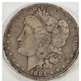 1885 'O' - MORGAN SILVER DOLLAR (999 A63)