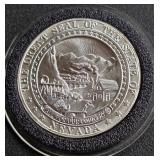 1OZ .999 SILVER - CC NEVADA COIN (867 C)