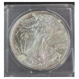 1995 - 1oz FINE SILVER ONE DOLLAR (579 I)