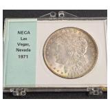 1921 - MORGAN SILVER DOLLAR (896 A)