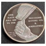 .999 FINE SILVER - ONE TROY OZ (890 Y)
