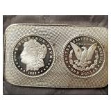 5 OZ .999 FINE SILVER BAR (433)