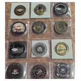 LAS VEGAS POLICE CHALLENGE COINS (391D)