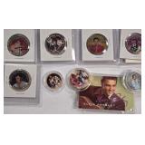 ELVIS COMMEMORATIVE COINS (782)
