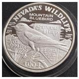2oz .999 FINE SILVER - NEVADA'S WILDLIFE (843 E)