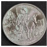 .999 FINE SILVER ONE TROY OUNCE (887 JA)