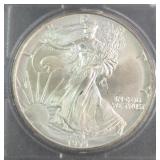 1995 - 1oz FINE SILVER ONE DOLLAR (579 AR)