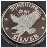 157grams .999 FINE SILVER ROUND (865)