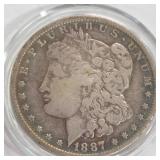 1887 'O' - MORGAN SILVER DOLLAR (999 A45)