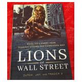 LOT OF 7 - LIONS OF WALL STREET BOOKS (M8)