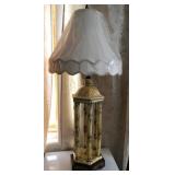 Q - TABLE LAMP WITH SHADE (C15)