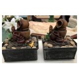 Q - TWO TABLE-TOP ZEN FOUNTAINS (L46)