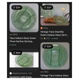 Q - DEPRESSION GLASS ASSORTED PLATES(G65)