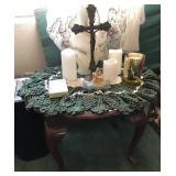Q - CROSS, CANDLES, COLLECTIBLES, TABLE